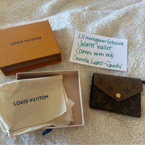 Louis Vuitton Brown Monogram Wallet